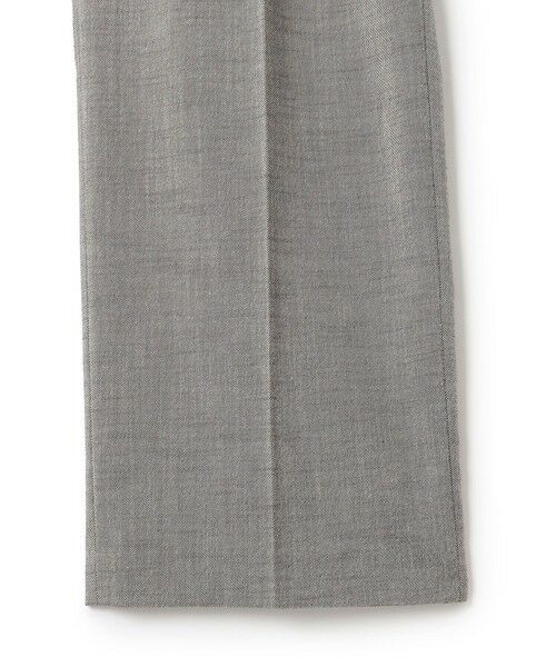 S size ONWARD(小さいサイズ) / エスサイズオンワード その他パンツ | 【セットアップ対応/洗える】スラブツイードストレッチ ワイド パンツ | 詳細14