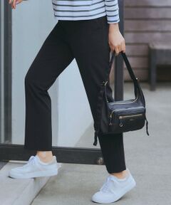 S size ONWARD(小さいサイズ) / エスサイズオンワード その他パンツ | 【セットアップ対応/洗える】2WAYストレッチツイル ドロスト パンツ