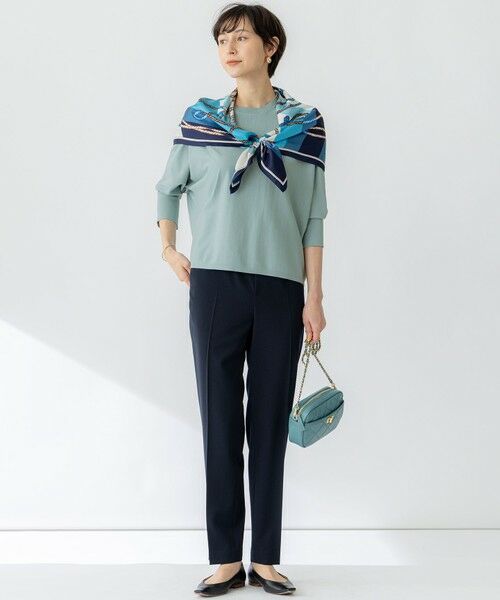 S size ONWARD(小さいサイズ) / エスサイズオンワード その他パンツ | 【セットアップ対応/洗える】2WAYストレッチツイル ドロスト パンツ | 詳細19