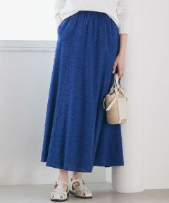 S size ONWARD(小さいサイズ) / エスサイズオンワード ミニ・ひざ丈スカート | 【SLOW/一部店舗限定】コットンジャカード スカート