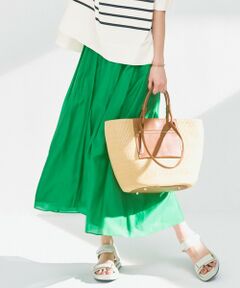 S size ONWARD(小さいサイズ) / エスサイズオンワード ミニ・ひざ丈スカート | 【洗える】エアリー スカート