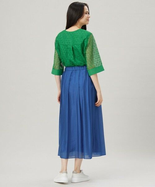 S size ONWARD(小さいサイズ) / エスサイズオンワード ミニ・ひざ丈スカート | 【洗える】エアリー スカート | 詳細9