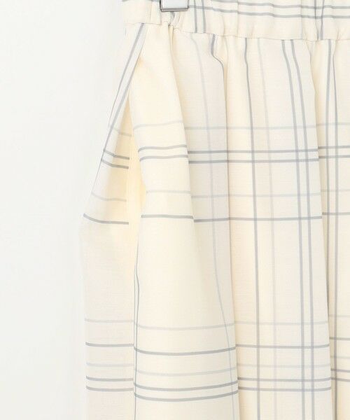 S size ONWARD(小さいサイズ) / エスサイズオンワード ミニ・ひざ丈スカート | 【SHIHOさん着用・洗える】エアリーウィンドウペンチェックプリント スカート | 詳細10