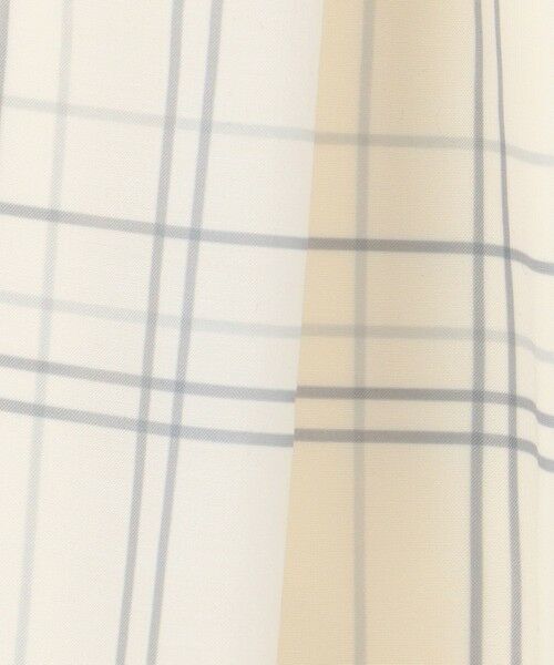 S size ONWARD(小さいサイズ) / エスサイズオンワード ミニ・ひざ丈スカート | 【SHIHOさん着用・洗える】エアリーウィンドウペンチェックプリント スカート | 詳細7