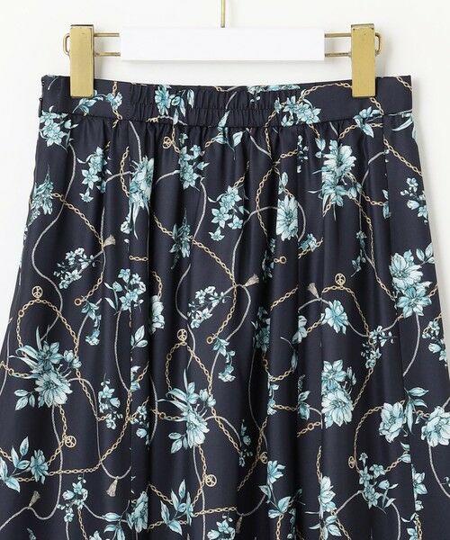 S size ONWARD(小さいサイズ) / エスサイズオンワード ミニ・ひざ丈スカート | 【洗える】スカーフデザインプリント スカート | 詳細12