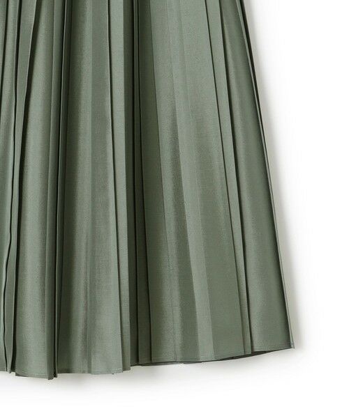 S size ONWARD(小さいサイズ) / エスサイズオンワード ロング・マキシ丈スカート | 【洗える】シアーコンビ プリーツ スカート | 詳細13