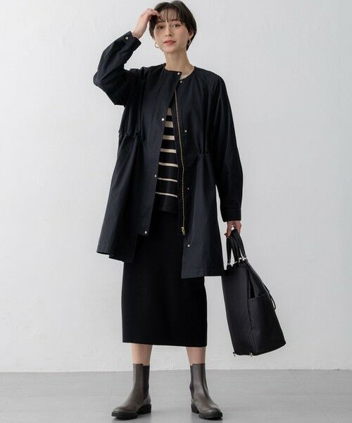 S size ONWARD(小さいサイズ) / エスサイズオンワード ミニ・ひざ丈スカート | 【洗える】コンフォートストレッチ ニット タイト スカート | 詳細8