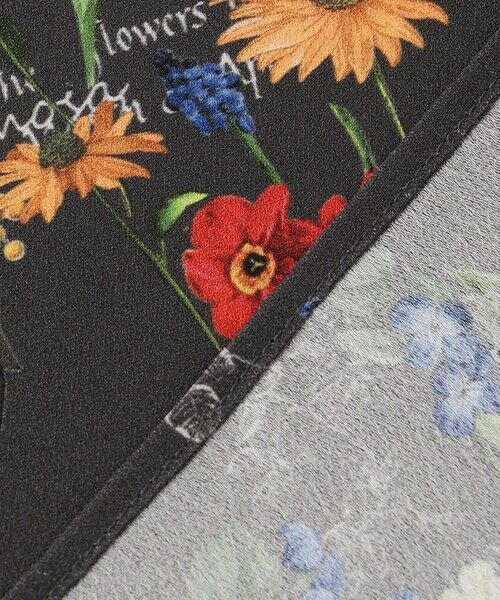 S size ONWARD(小さいサイズ) / エスサイズオンワード シャツ・ブラウス | 【洗える】フラワーガーデンプリント ブラウス | 詳細13