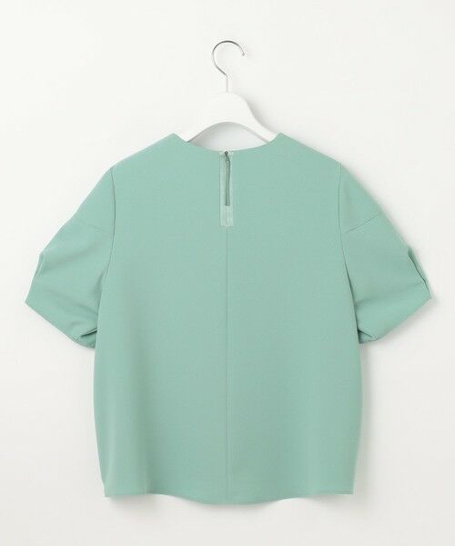 S size ONWARD(小さいサイズ) / エスサイズオンワード シャツ・ブラウス | 【SHIHOさんコラボ・洗える】バックサテンジョーゼット ブラウス | 詳細8