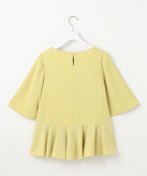 S size ONWARD(小さいサイズ) / エスサイズオンワード シャツ・ブラウス | 【撥水・接触冷感・UVカット】コンフォートイージーペプラム  ブラウス | 詳細7