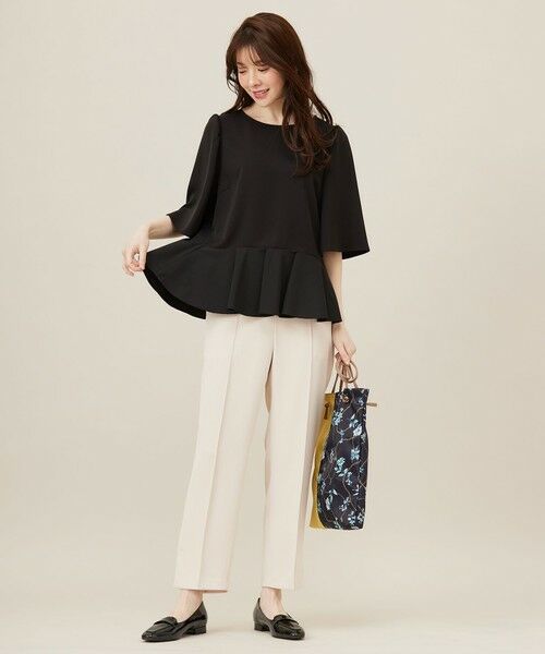 S size ONWARD(小さいサイズ) / エスサイズオンワード シャツ・ブラウス | 【撥水・接触冷感・UVカット】コンフォートイージーペプラム  ブラウス | 詳細18