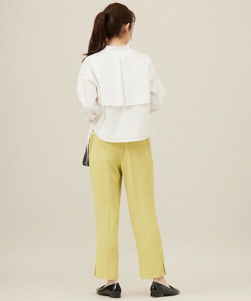 S size ONWARD(小さいサイズ) / エスサイズオンワード シャツ・ブラウス | 【UVカット・接触冷感・速乾】クロップトヨークハオリ シャツ | 詳細3