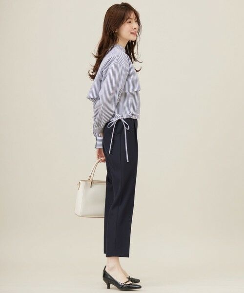 S size ONWARD(小さいサイズ) / エスサイズオンワード シャツ・ブラウス | 【UVカット・接触冷感・速乾】クロップトヨークハオリ シャツ | 詳細22