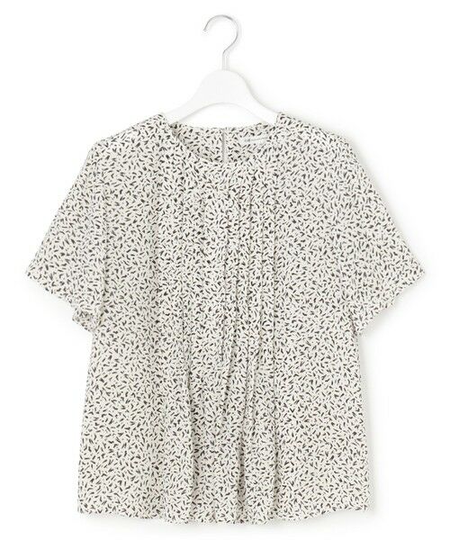 S size ONWARD(小さいサイズ) / エスサイズオンワード シャツ・ブラウス | 【接触冷感/吸水速乾】ペインティングプリント ブラウス | 詳細4