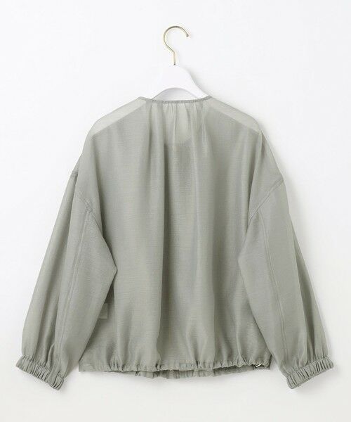 S size ONWARD(小さいサイズ) / エスサイズオンワード ブルゾン | 【洗える】ドルマンシアー ブルゾン | 詳細14