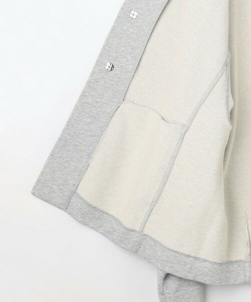 S size ONWARD(小さいサイズ) / エスサイズオンワード カーディガン・ボレロ | 【SLOW/一部店舗限定】ハイゲージテリー スウェット ジャケット | 詳細8