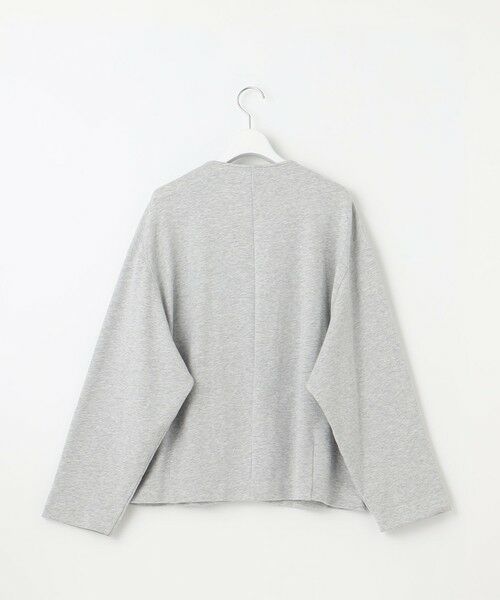 S size ONWARD(小さいサイズ) / エスサイズオンワード カーディガン・ボレロ | 【SLOW/一部店舗限定】ハイゲージテリー スウェット ジャケット | 詳細6
