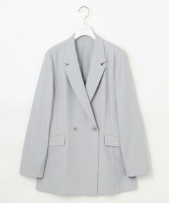 S size ONWARD(小さいサイズ) / エスサイズオンワード その他アウター | 【UVカット・接触冷感・吸水速乾】スマートビューティストレッチ  ダブルブレストジャケット