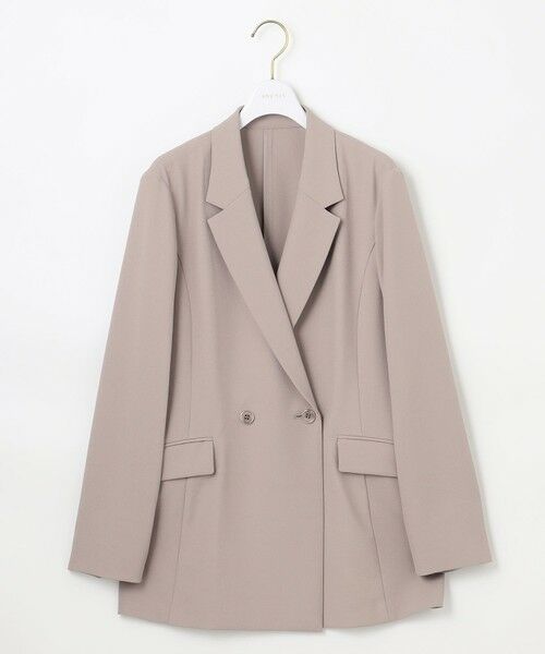 S size ONWARD(小さいサイズ) / エスサイズオンワード その他アウター | 【UVカット・接触冷感・吸水速乾】スマートビューティストレッチ  ダブルブレストジャケット | 詳細7