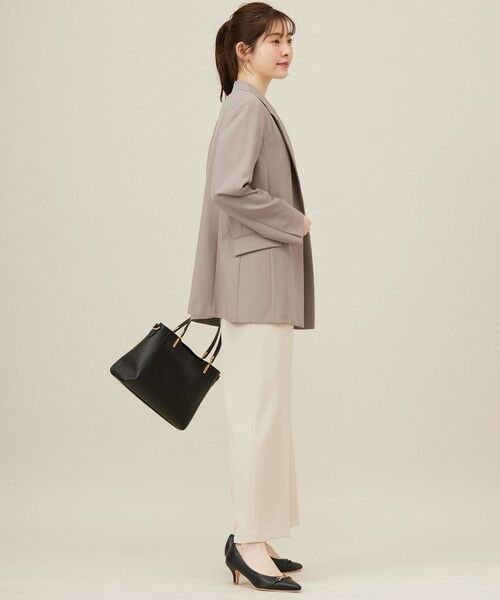 S size ONWARD(小さいサイズ) / エスサイズオンワード その他アウター | 【UVカット・接触冷感・吸水速乾】スマートビューティストレッチ  ダブルブレストジャケット | 詳細5