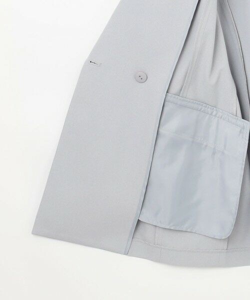 S size ONWARD(小さいサイズ) / エスサイズオンワード その他アウター | 【UVカット・接触冷感・吸水速乾】スマートビューティストレッチ  ダブルブレストジャケット | 詳細16
