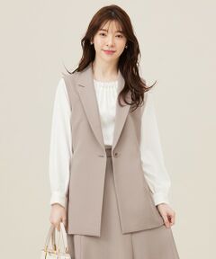 S size ONWARD(小さいサイズ) / エスサイズオンワード その他アウター | 【UVカット・接触冷感・吸水速乾】スマートビューティストレッチ  ジレ