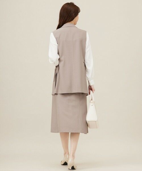 S size ONWARD(小さいサイズ) / エスサイズオンワード その他アウター | 【UVカット・接触冷感・吸水速乾】スマートビューティストレッチ  ジレ | 詳細4