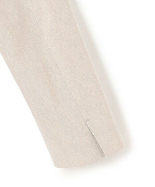 S size ONWARD(小さいサイズ) / エスサイズオンワード テーラードジャケット | 【洗える】リネンレーヨンストレッチ テーラード ジャケット | 詳細8