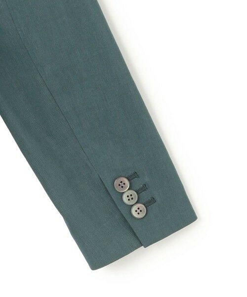 S size ONWARD(小さいサイズ) / エスサイズオンワード テーラードジャケット | 【洗える】リネンレーヨンストレッチ ダブル ジャケット | 詳細21