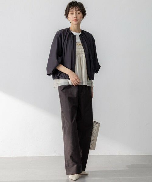 S size ONWARD(小さいサイズ) / エスサイズオンワード ブルゾン | 【速乾性/接触冷感】シアータンブラー ブルゾン | 詳細19