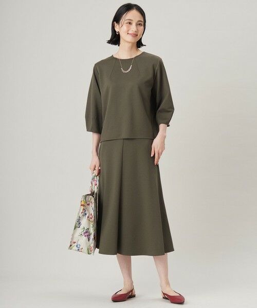 S size ONWARD(小さいサイズ) / エスサイズオンワード カットソー | 【セットアップ対応・洗える】ブークレダンボール カットソー | 詳細2