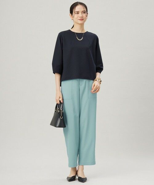 S size ONWARD(小さいサイズ) / エスサイズオンワード カットソー | 【セットアップ対応・洗える】ブークレダンボール カットソー | 詳細4