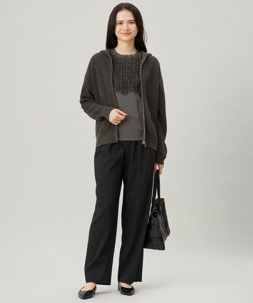 S size ONWARD(小さいサイズ) / エスサイズオンワード カットソー | 【接触冷感・UVカット・洗える】ベビーフリル Tシャツ | 詳細8