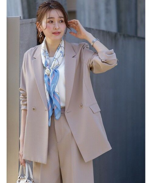 S size ONWARD(小さいサイズ) / エスサイズオンワード タンクトップ | 【洗える】サテン2WAY タンクトップ | 詳細3