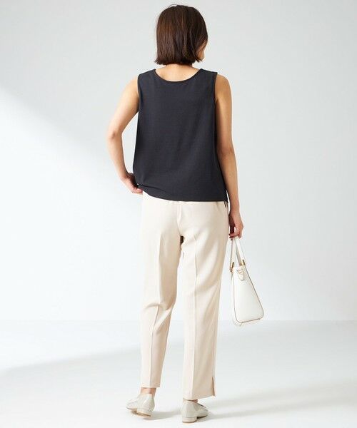 S size ONWARD(小さいサイズ) / エスサイズオンワード タンクトップ | 【洗える】サテン2WAY タンクトップ | 詳細9