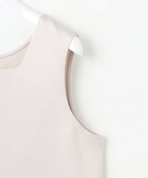 S size ONWARD(小さいサイズ) / エスサイズオンワード タンクトップ | 【洗える】サテン2WAY タンクトップ | 詳細18