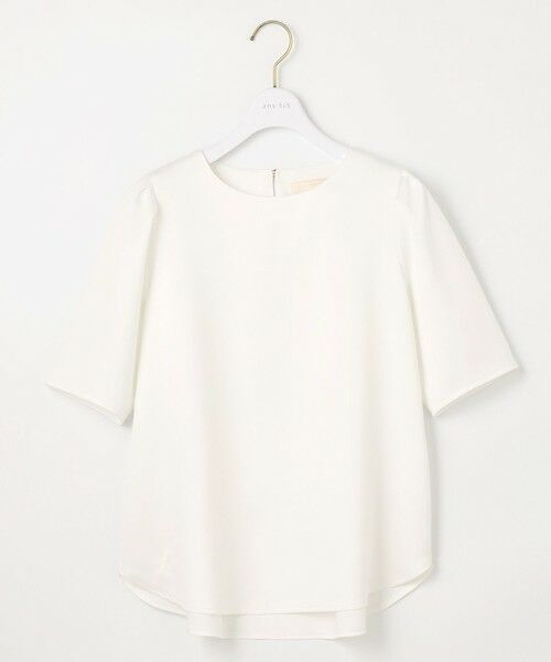 S size ONWARD(小さいサイズ) / エスサイズオンワード カットソー | 【洗える】サテン プルオーバー | 詳細14