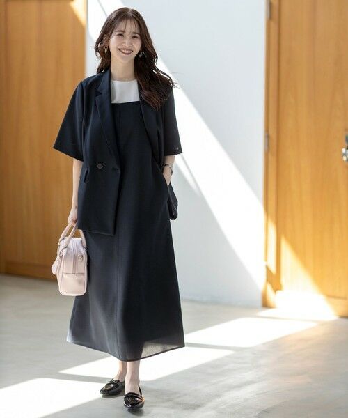 S size ONWARD(小さいサイズ) / エスサイズオンワード カットソー | 【洗える】サテン プルオーバー | 詳細4