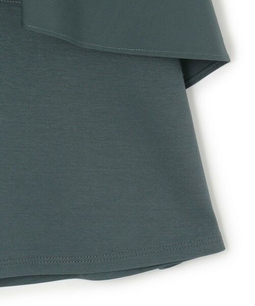 S size ONWARD(小さいサイズ) / エスサイズオンワード カットソー | 【汗じみ防止/洗える】ランダムフリルジャージー ドッキング カットソー | 詳細15