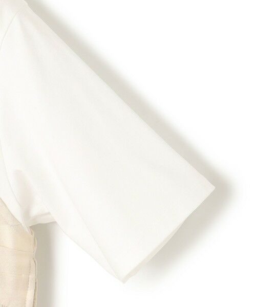 S size ONWARD(小さいサイズ) / エスサイズオンワード カットソー | 【WEB&一部店舗限定カラーあり】オーガンジービスチェコンビ カットソー | 詳細7