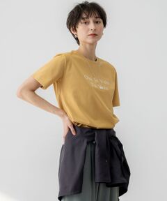 S size ONWARD(小さいサイズ) / エスサイズオンワード カットソー | 【洗える】カラーロゴ Tシャツ