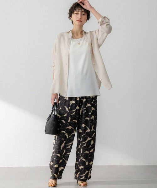 S size ONWARD(小さいサイズ) / エスサイズオンワード タンクトップ | 【Oggi5月号掲載】ミスティサテン タンクトップ | 詳細2