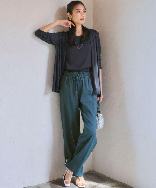 S size ONWARD(小さいサイズ) / エスサイズオンワード タンクトップ | 【Oggi5月号掲載】ミスティサテン タンクトップ | 詳細7