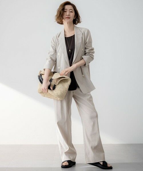 S size ONWARD(小さいサイズ) / エスサイズオンワード タンクトップ | 【Oggi5月号掲載】ミスティサテン タンクトップ | 詳細26