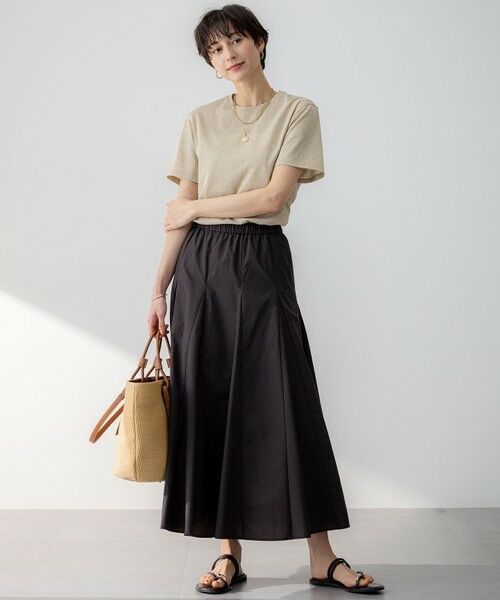 S size ONWARD(小さいサイズ) / エスサイズオンワード カットソー | 【洗える】ラメジャージ TEE | 詳細6