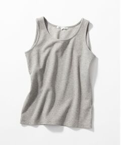 S size ONWARD(小さいサイズ) / エスサイズオンワード タンクトップ | 【洗える】シャイニーリブ タンクトップ