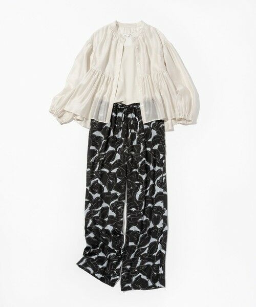 S size ONWARD(小さいサイズ) / エスサイズオンワード タンクトップ | 【洗える】シャイニーリブ タンクトップ | 詳細12