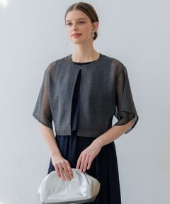 S size ONWARD(小さいサイズ) / エスサイズオンワード カーディガン・ボレロ | 【APPLAUDIR】グロッシーニット ボレロカーディガン