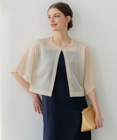 S size ONWARD(小さいサイズ) / エスサイズオンワード カーディガン・ボレロ | 【APPLAUDIR】グロッシーニット ボレロカーディガン