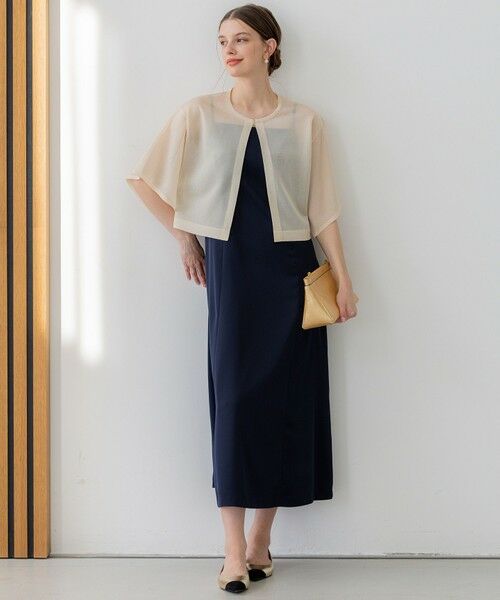 S size ONWARD(小さいサイズ) / エスサイズオンワード カーディガン・ボレロ | 【APPLAUDIR】グロッシーニット ボレロカーディガン | 詳細7